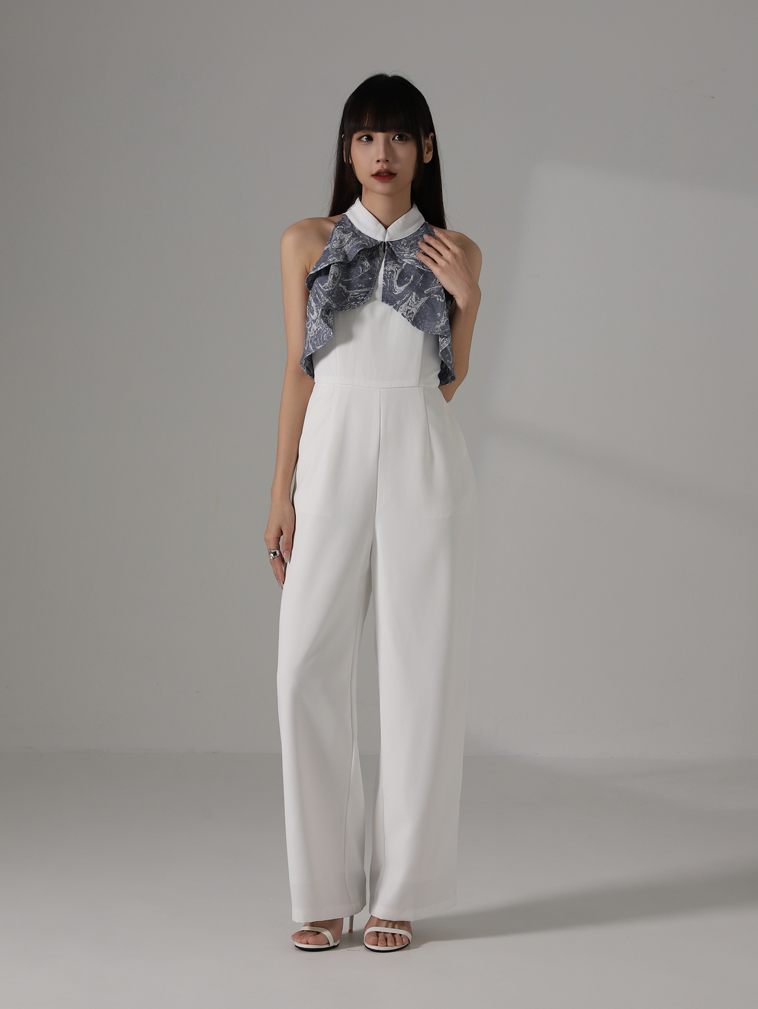 Halter Jumpsuit AC863