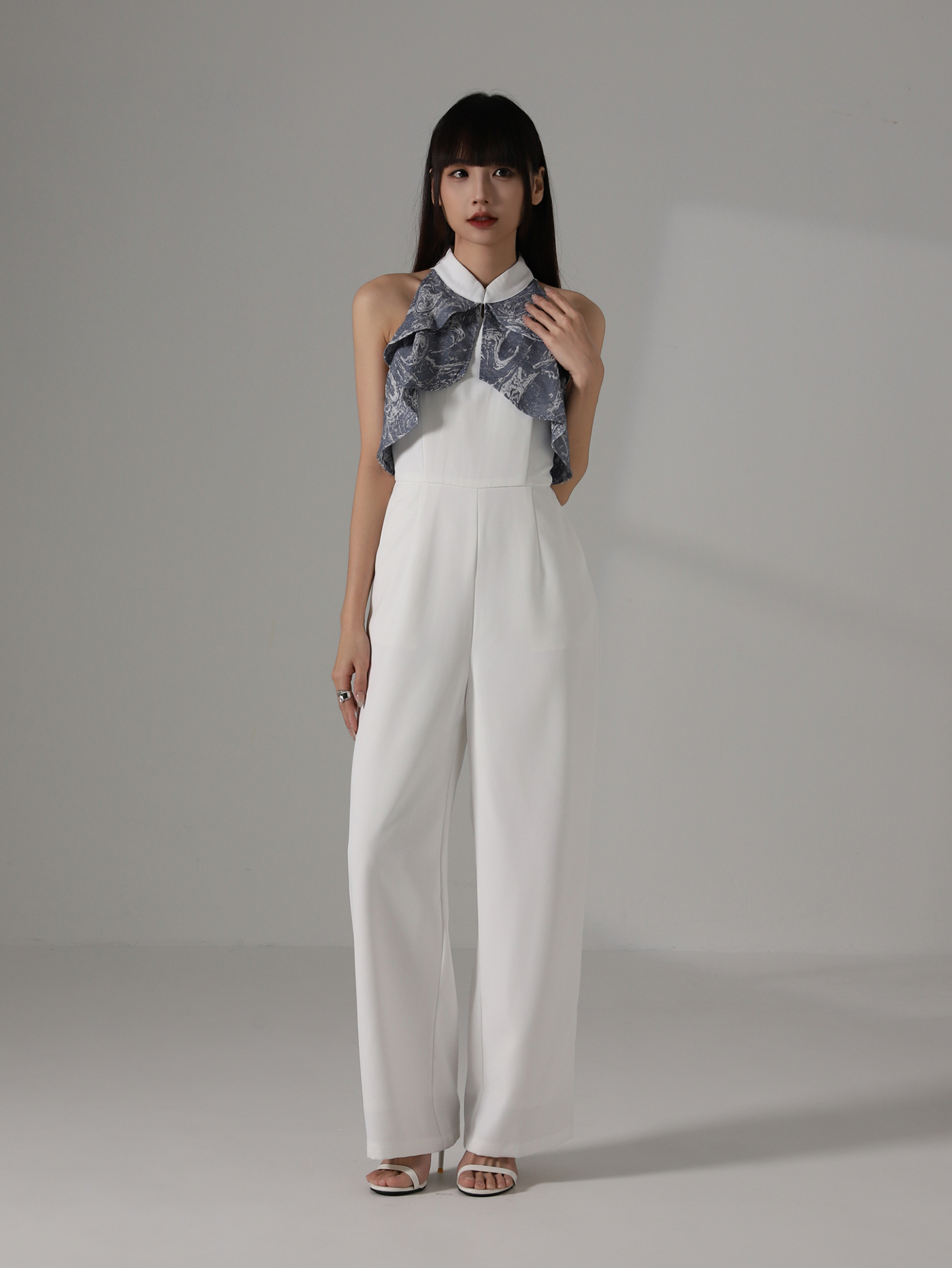 Halter Jumpsuit AC863