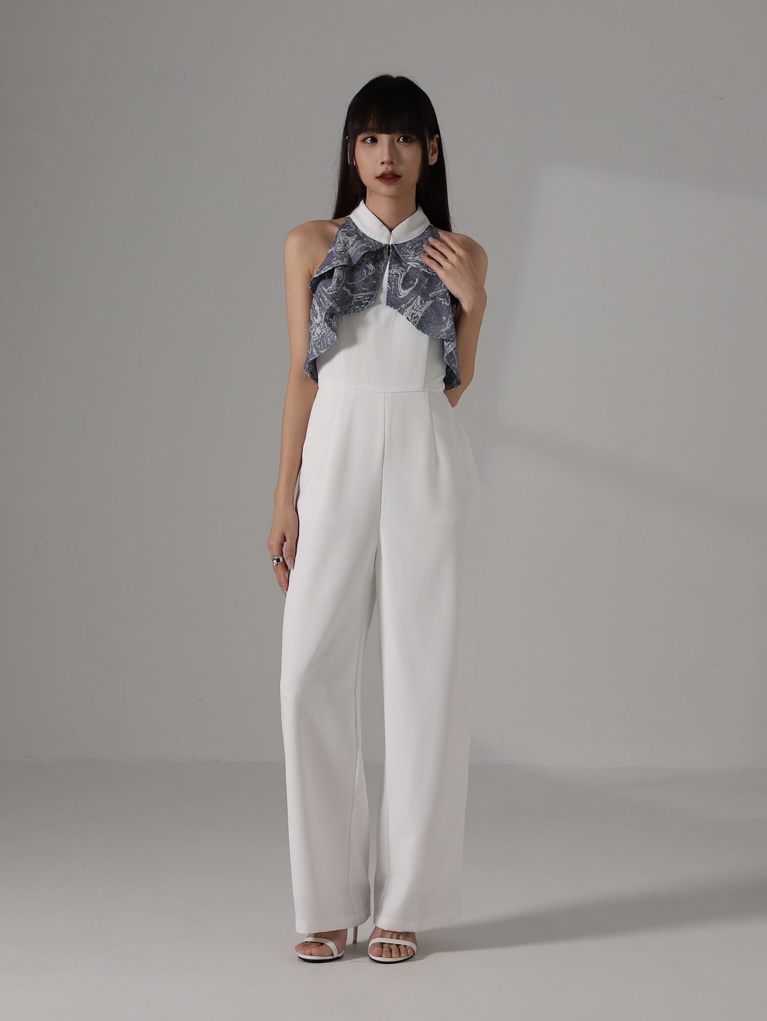 Halter Jumpsuit AC863