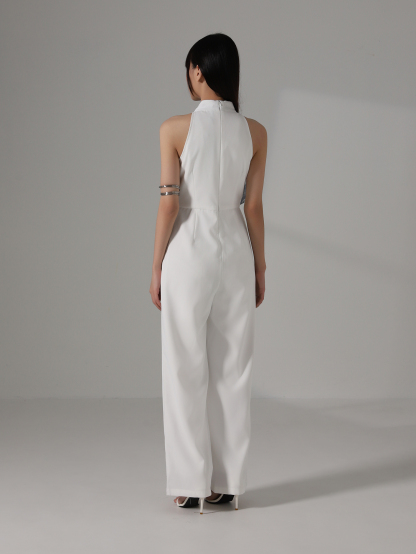 Halter Jumpsuit AC863