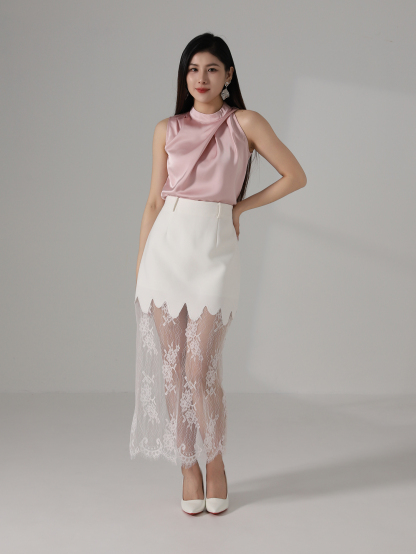With Lace Skirt AC236