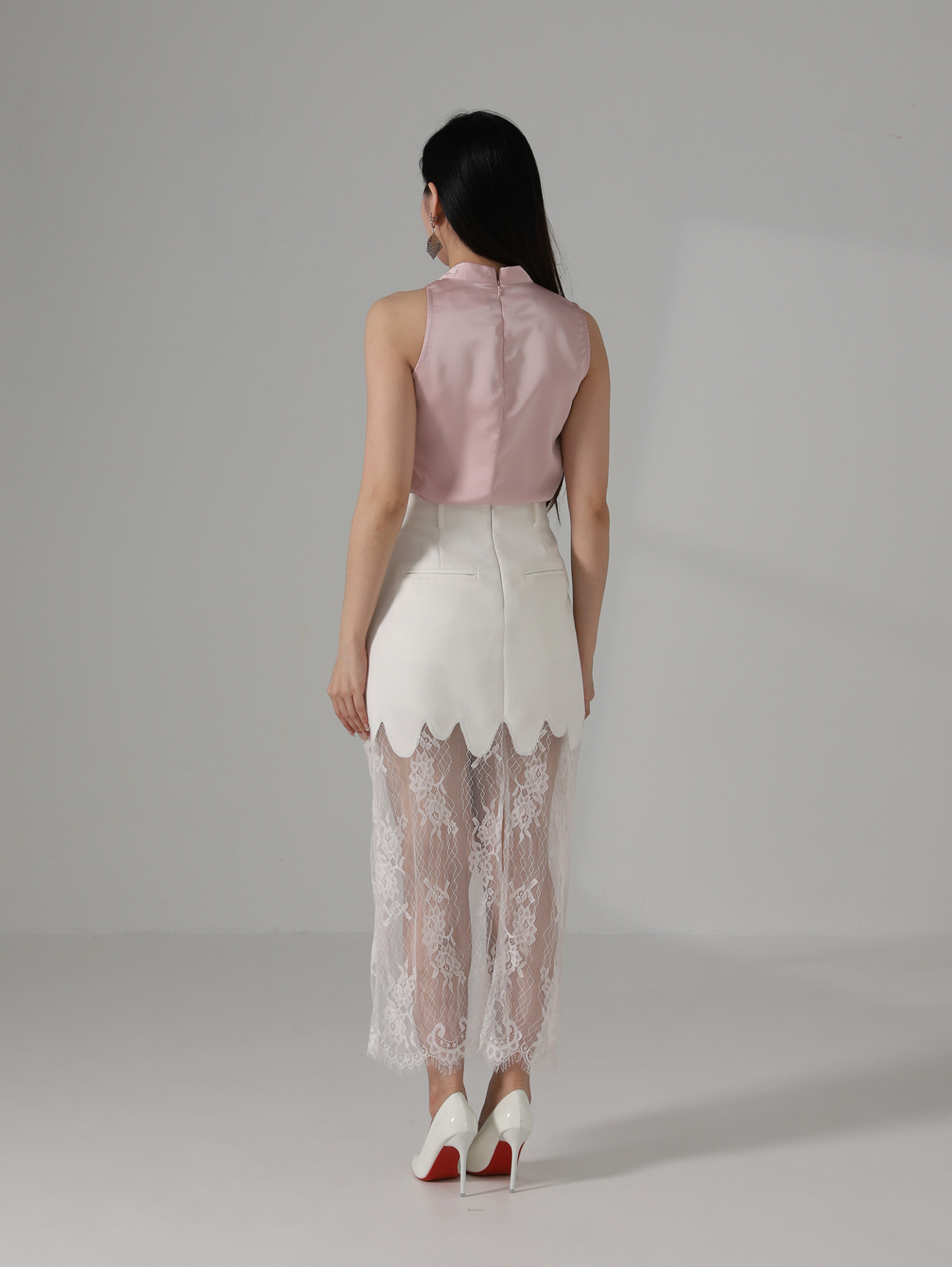 With Lace Skirt AC236