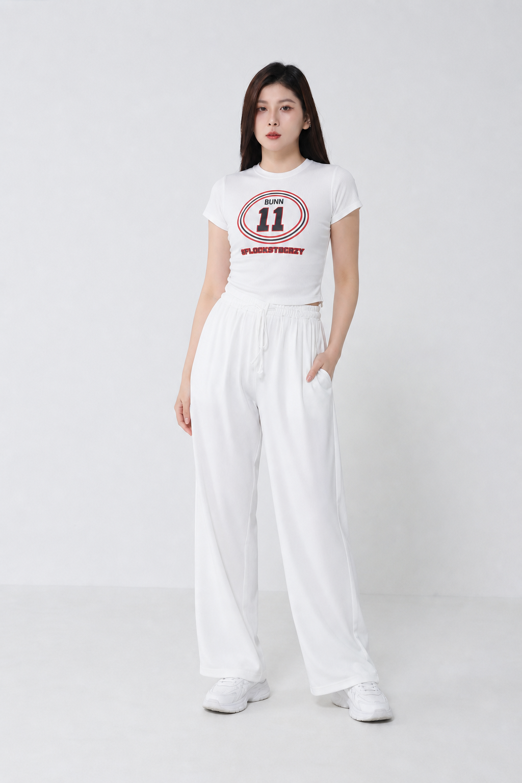Short Sleeve Top With Long Pant Set 34774