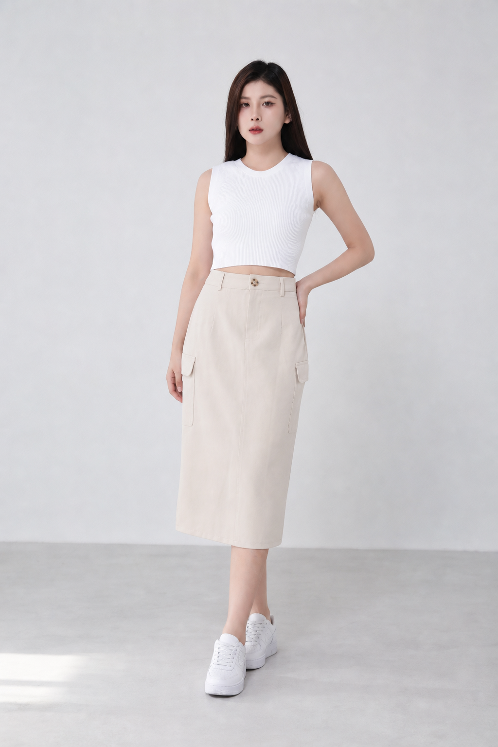 High Waist Skirt 34557