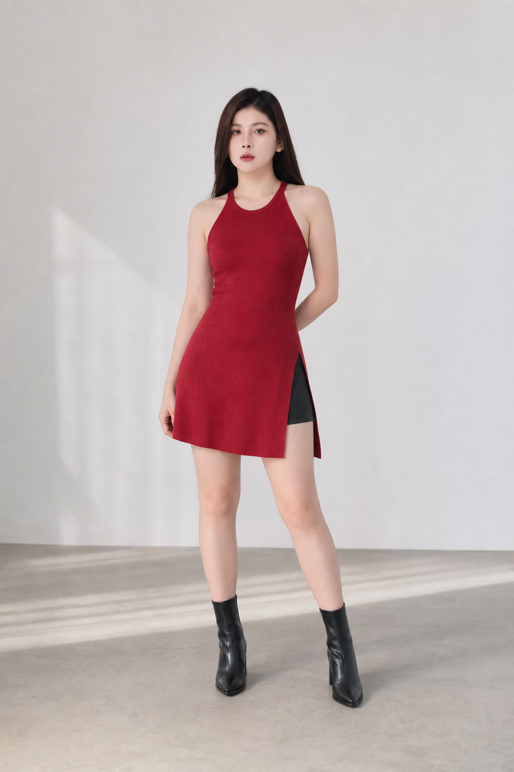 Halter With Split Top 34578