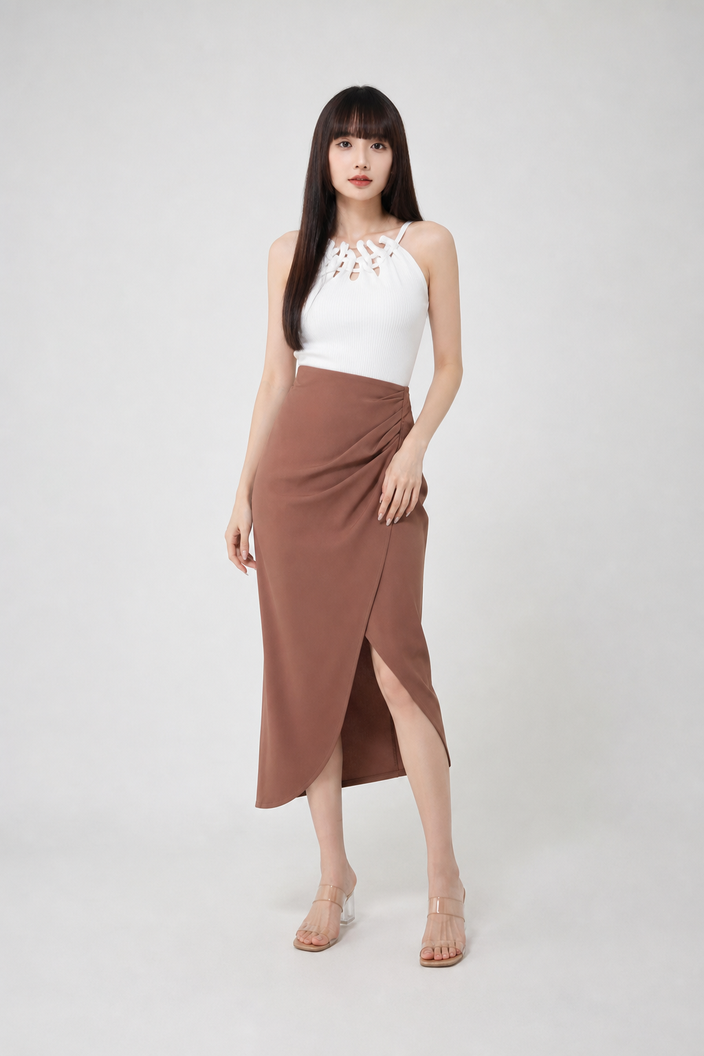 Knitted With String Top 17343
