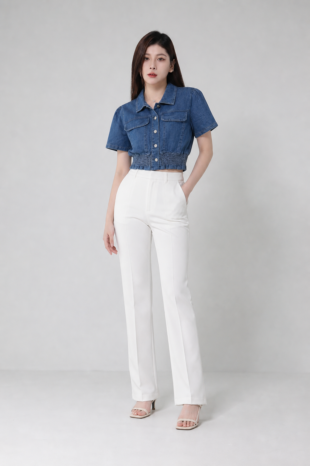 Denim Top 34531