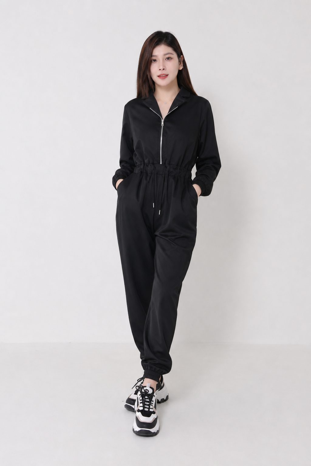 Front Zip Top Jumpsuit 14615