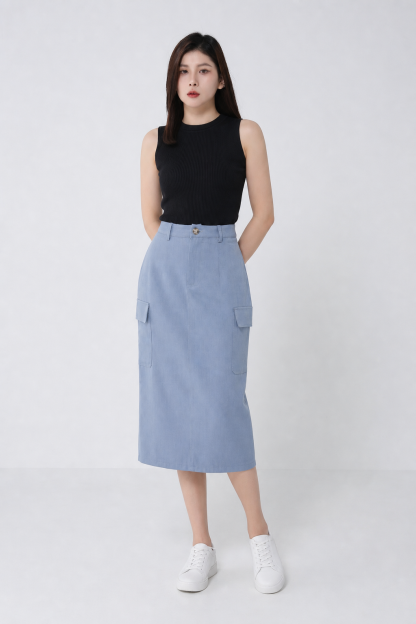 High Waist Skirt 34557