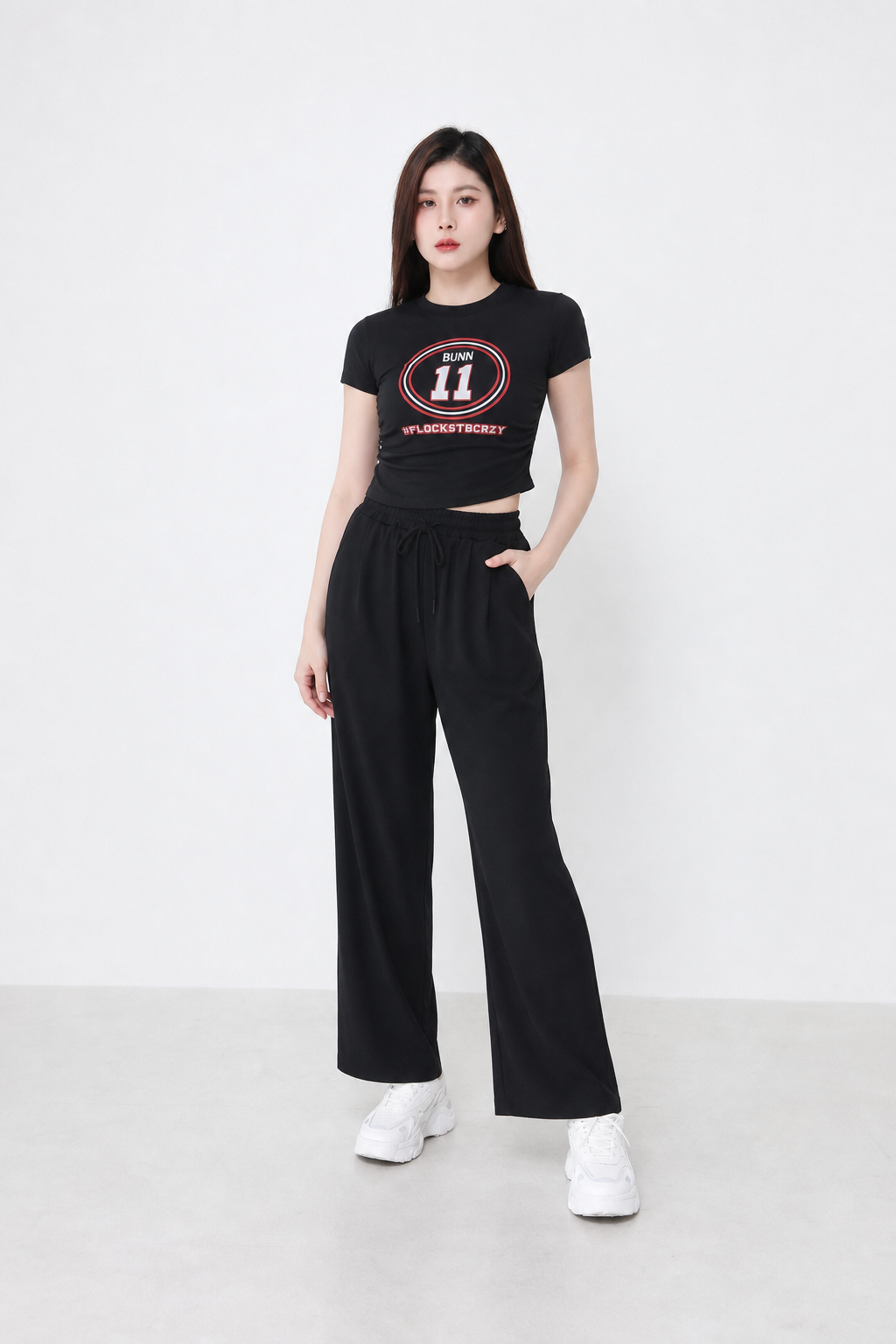 Short Sleeve Top With Long Pant Set 34774