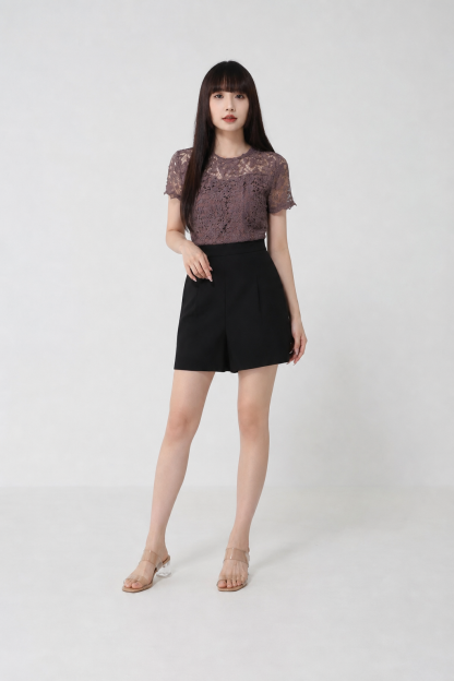 Two Tone Lace Jumpsuit 16220