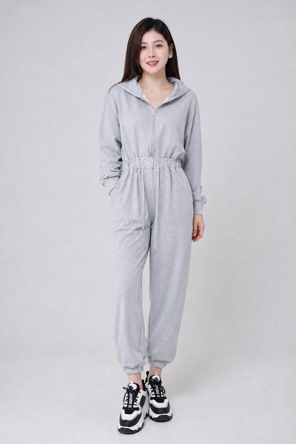 Front Zip Top Jumpsuit 14615