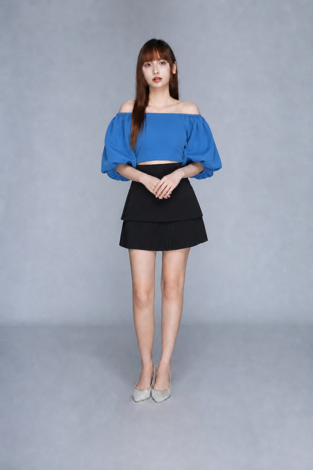 Off Shoulder Puff Sleeve Top 