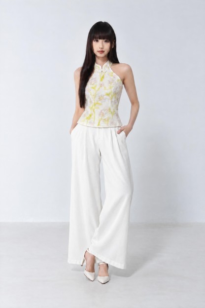 Halter Cheong Sam Top 