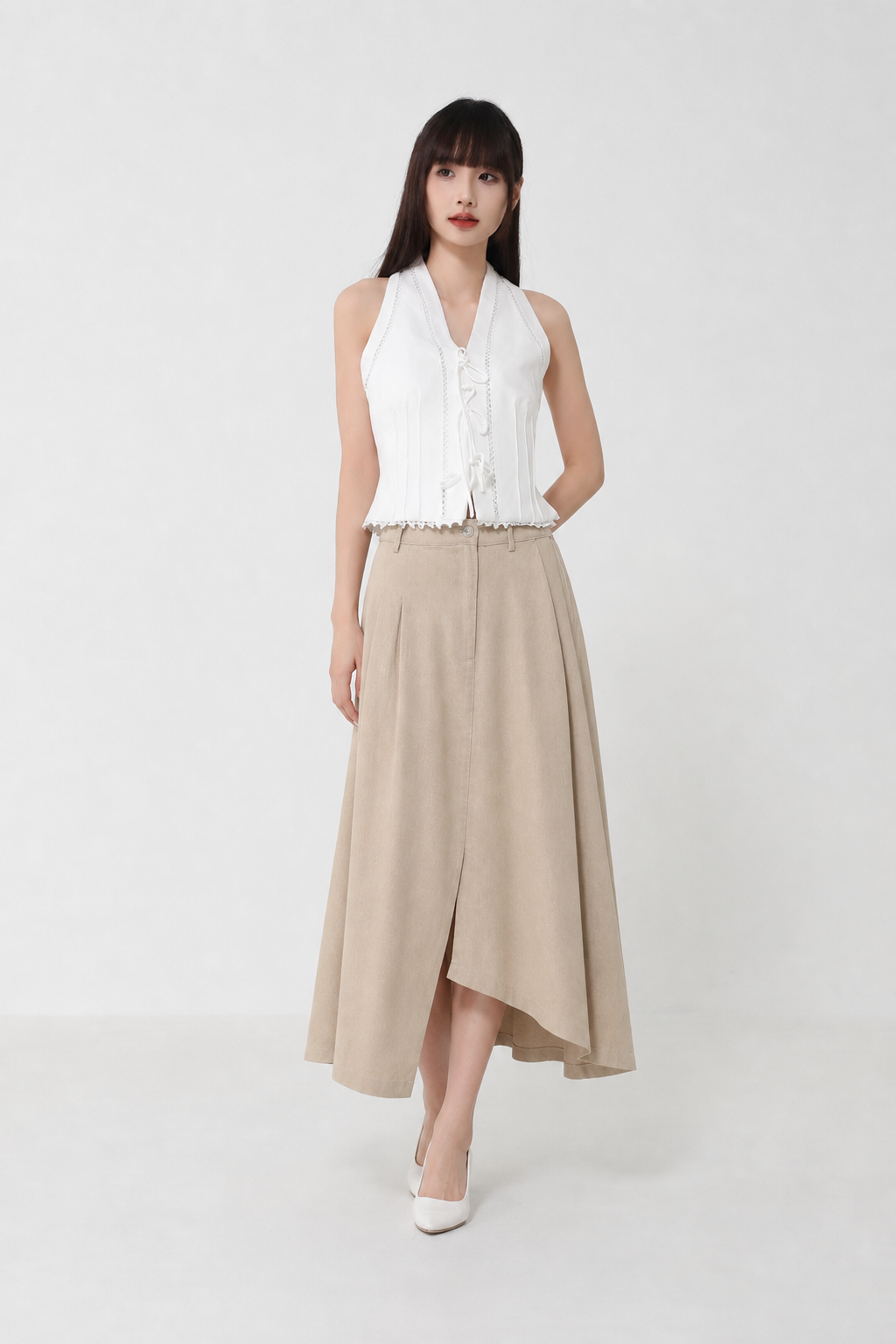 Irregular Long Skirt
