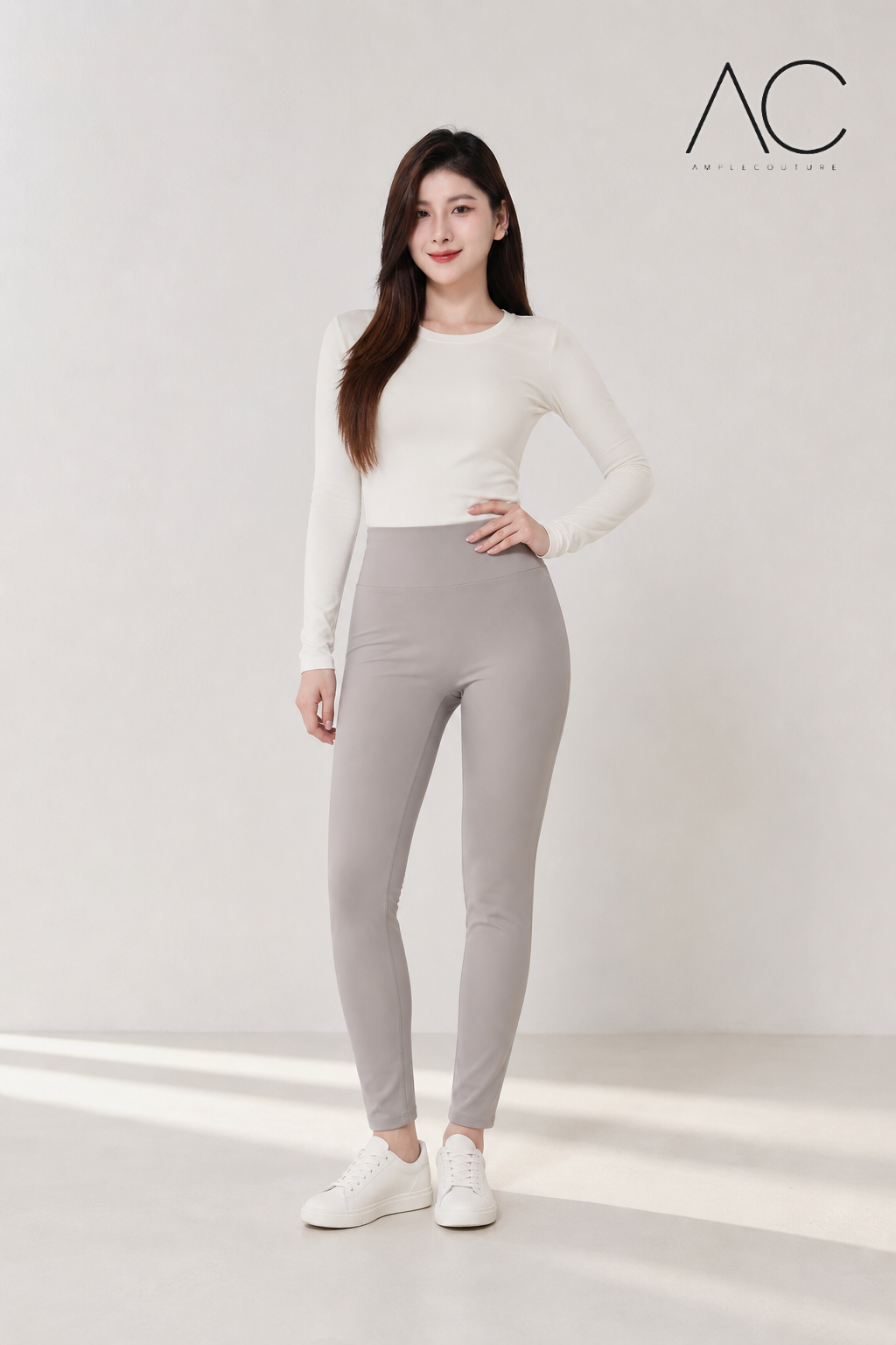 Plain Long Pants 9356