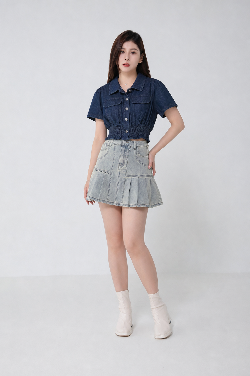 Denim Top 34531
