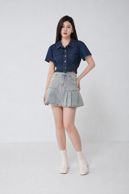 Denim Top 34531