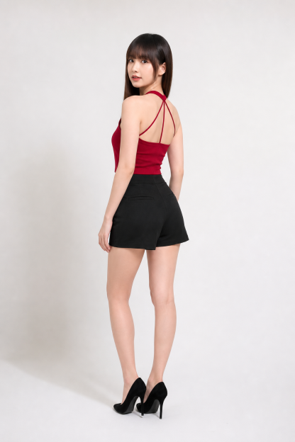 Halter Back Strap Top 39961