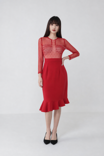 Lace Dress 18542