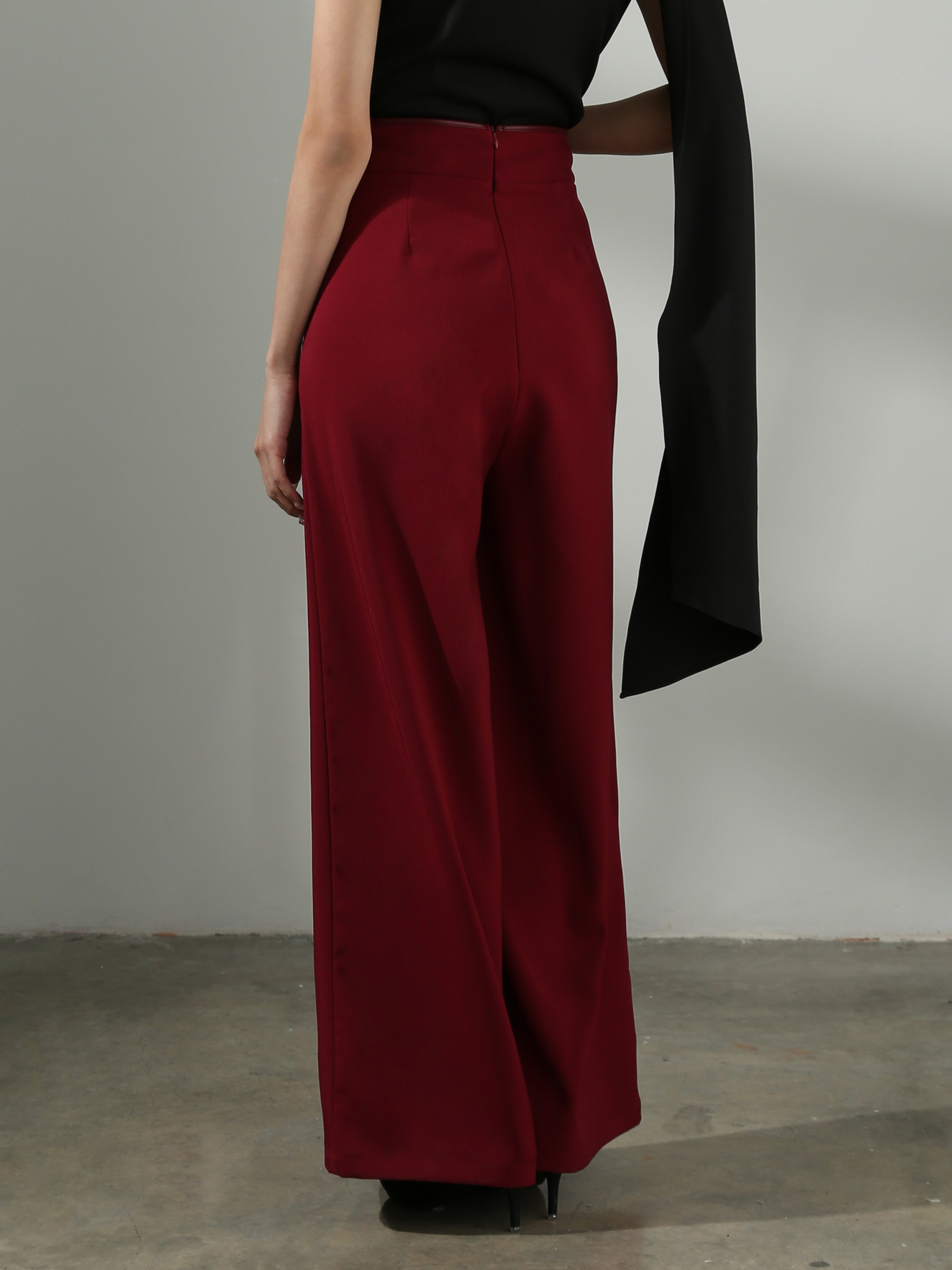 [PREORDER] Chinese Button Decorative Long Pants AC507