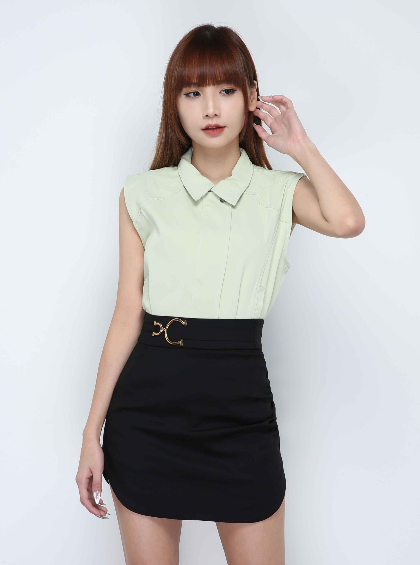 Pleated Skirt Pant 29393