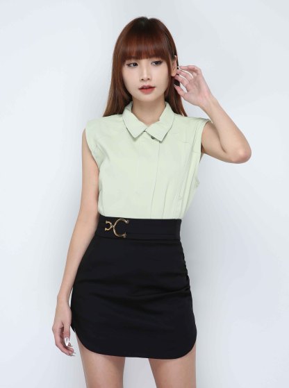 Pleated Skirt Pant 29393