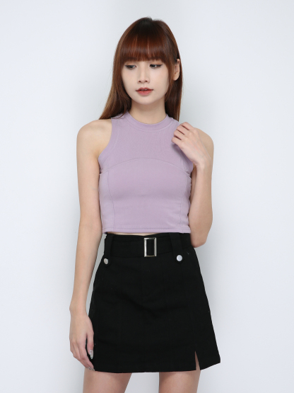 Sleeveless Crop Top 33341