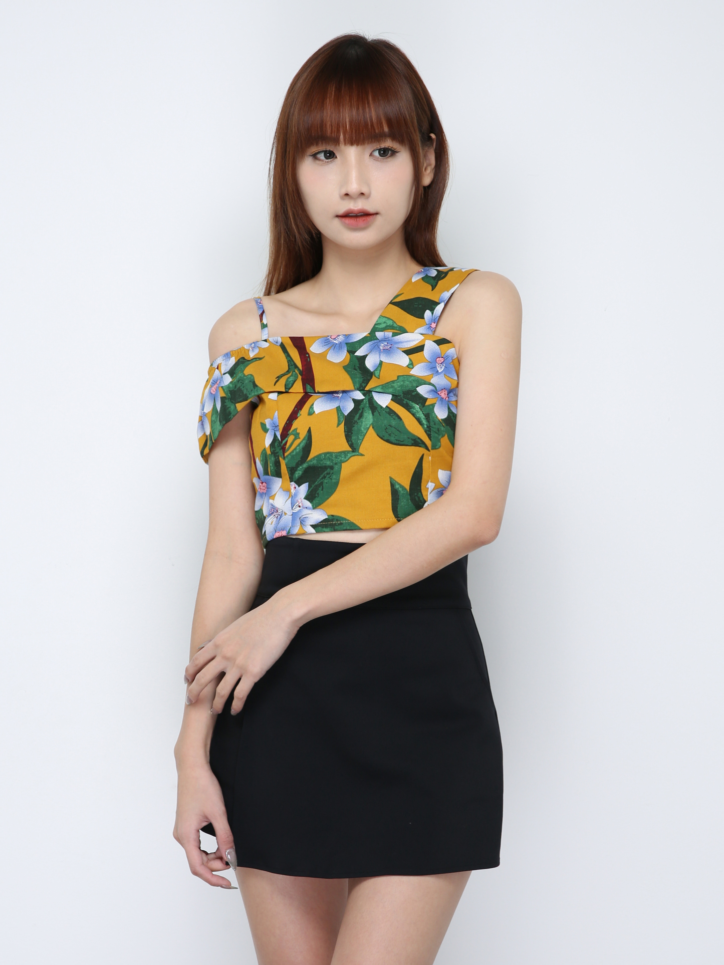 Sloping Ruffles Top 29452