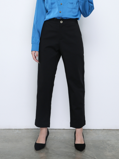 Side Pocket Long Pants 29558