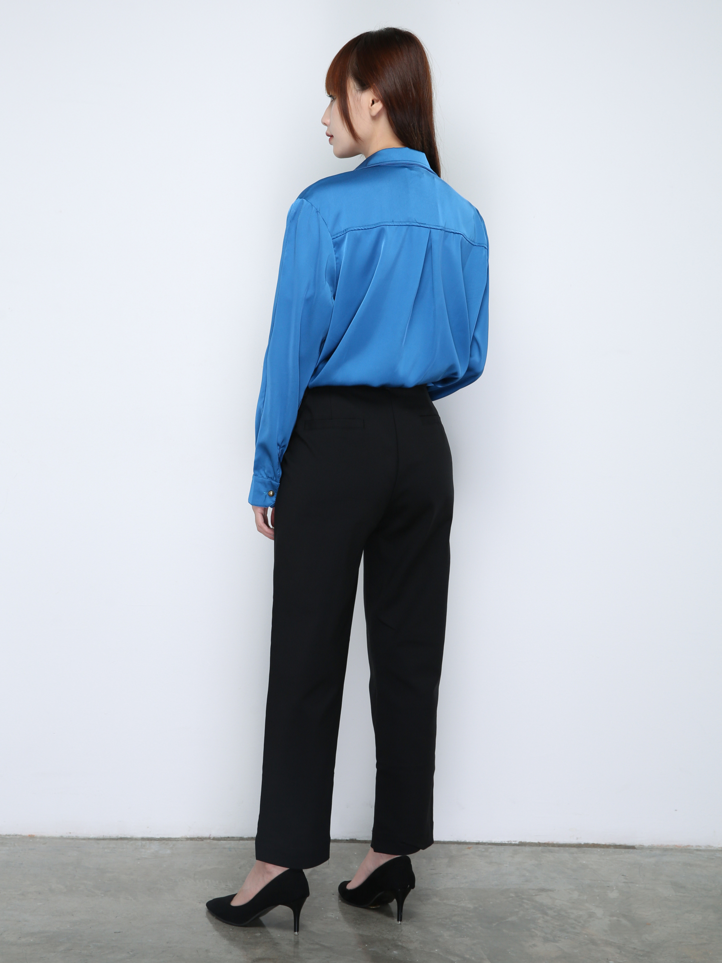 Side Pocket Long Pants 29558