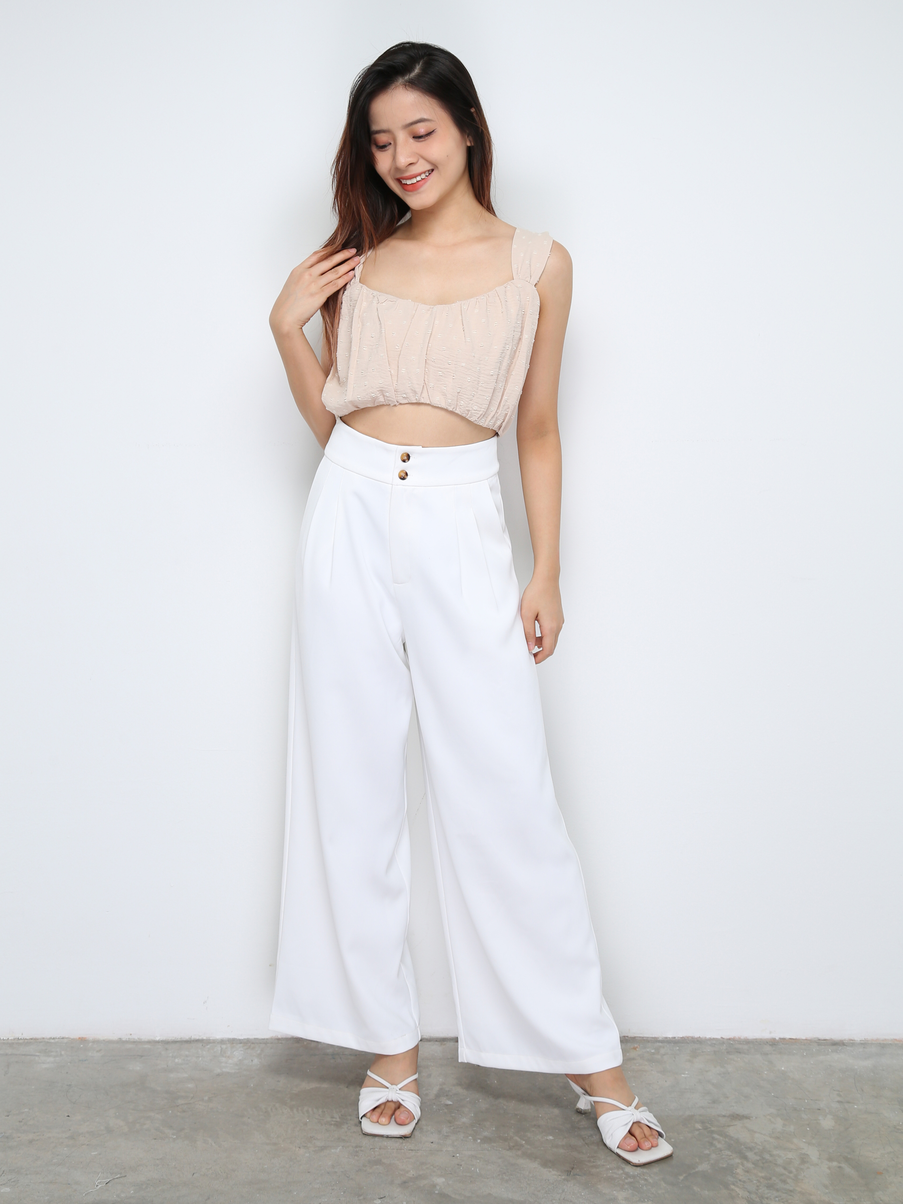 Sleeveless Back Stretchable Top 28569