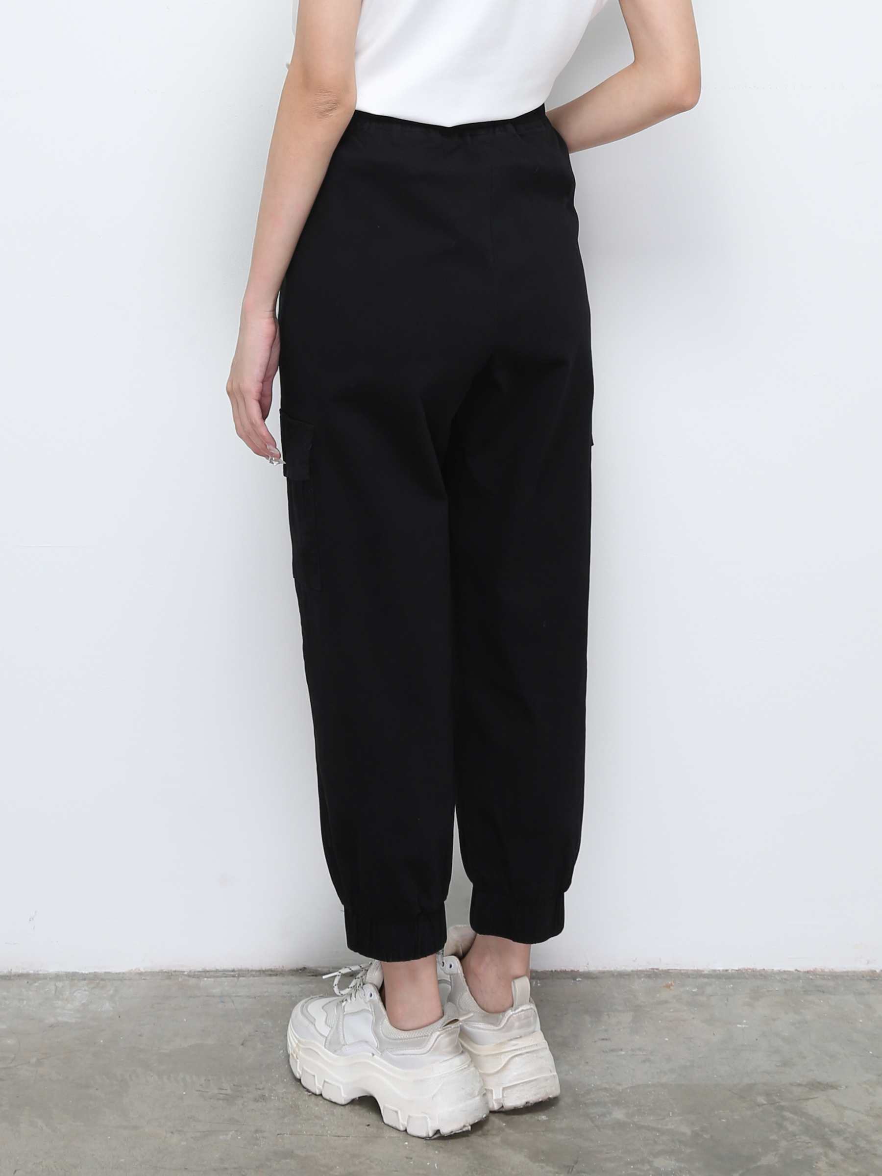 Side Pocket Long Pants 28403