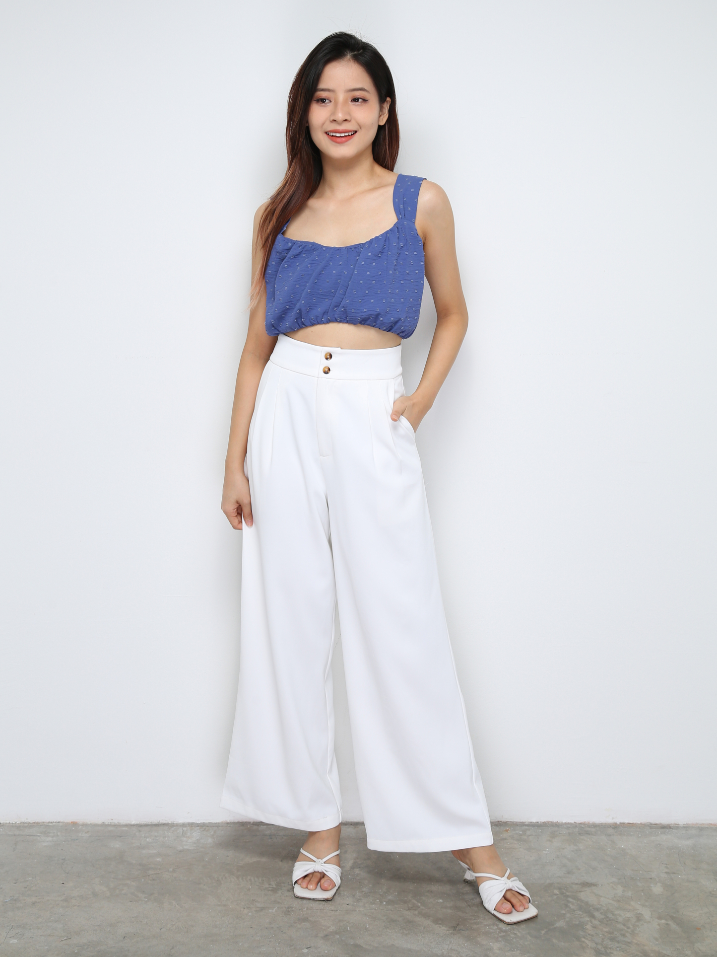 Sleeveless Back Stretchable Top 28569