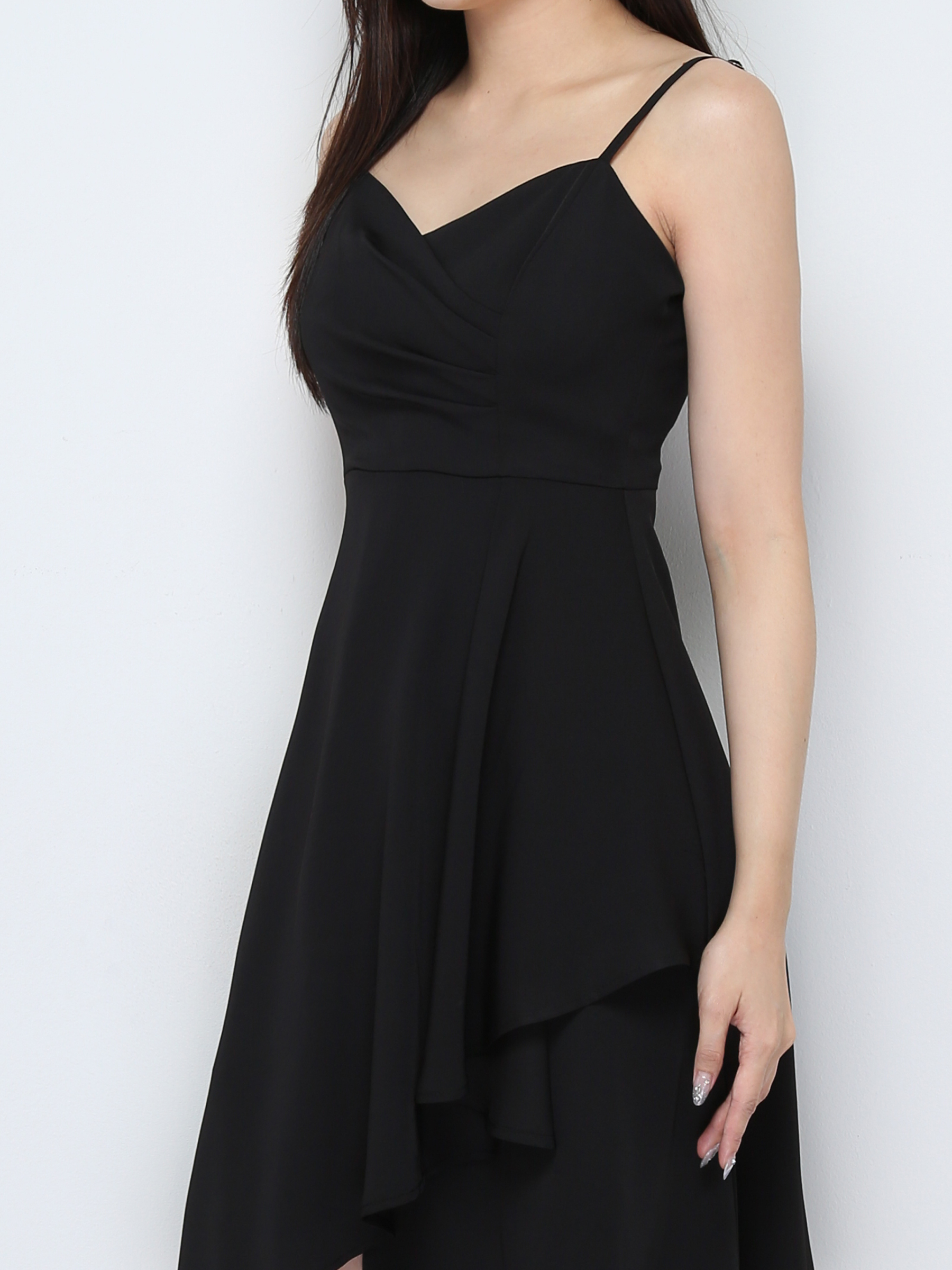 Elegant Sleevless Irregular Long Dress 28347