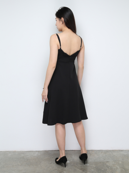 Elegant Sleevless Irregular Long Dress 28347