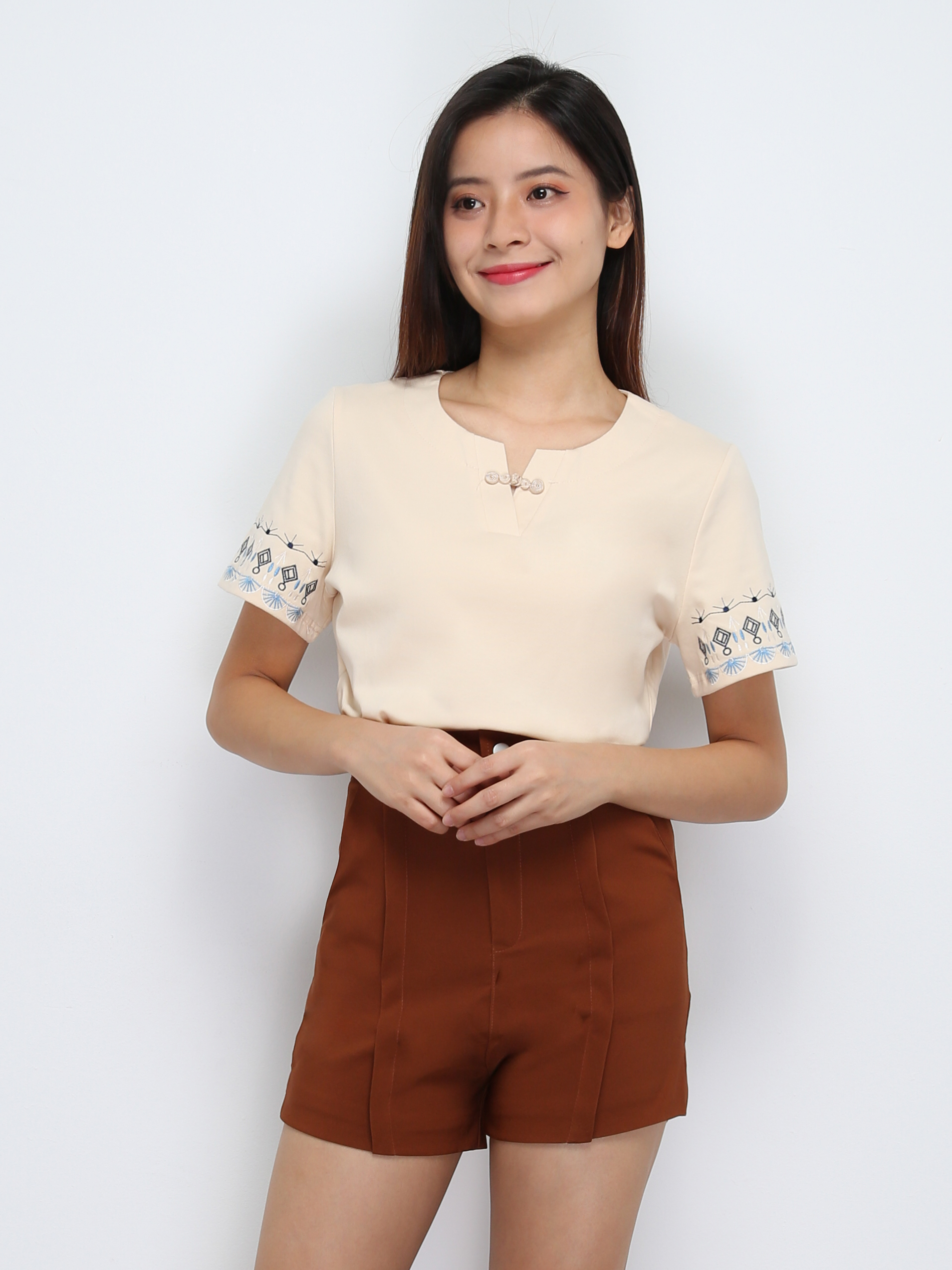 Chinese Button Top 29560