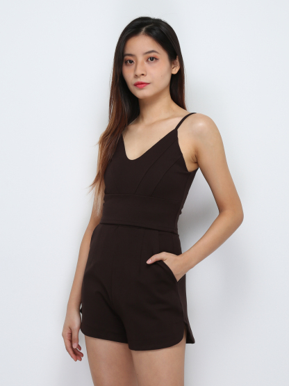 Crop Top With Short Pants Set 29591