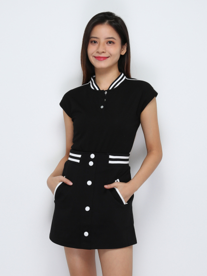 Front Button Skirt Pants 29587