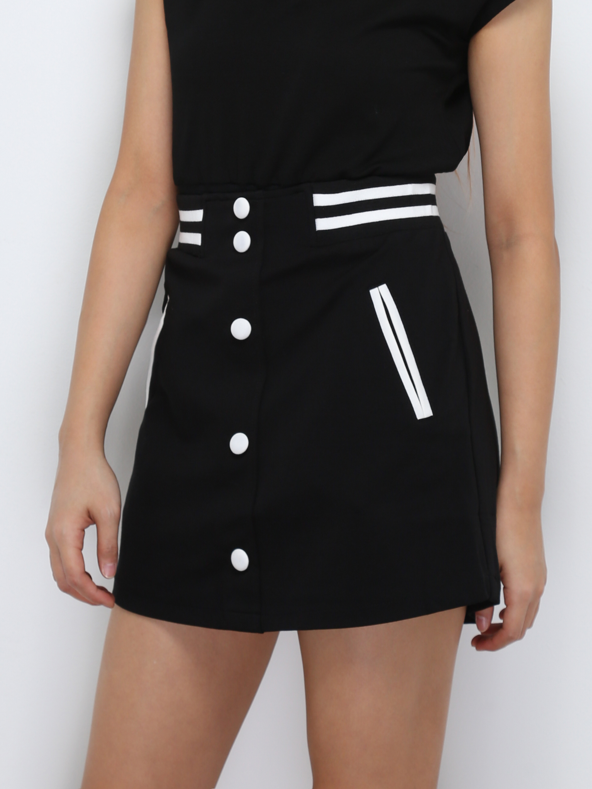 Front Button Skirt Pants 29587