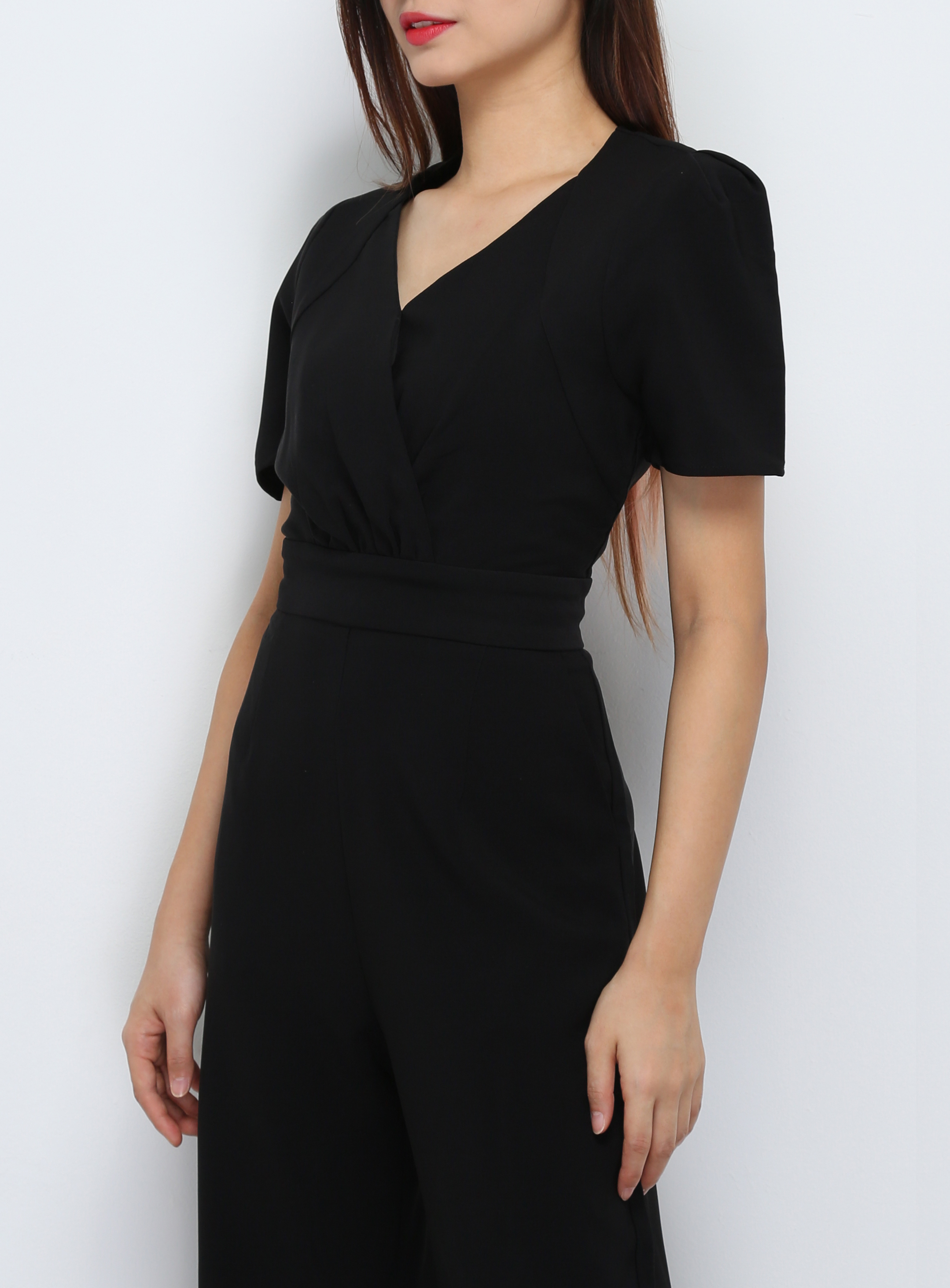 Front Wrap Jumpsuit 29703