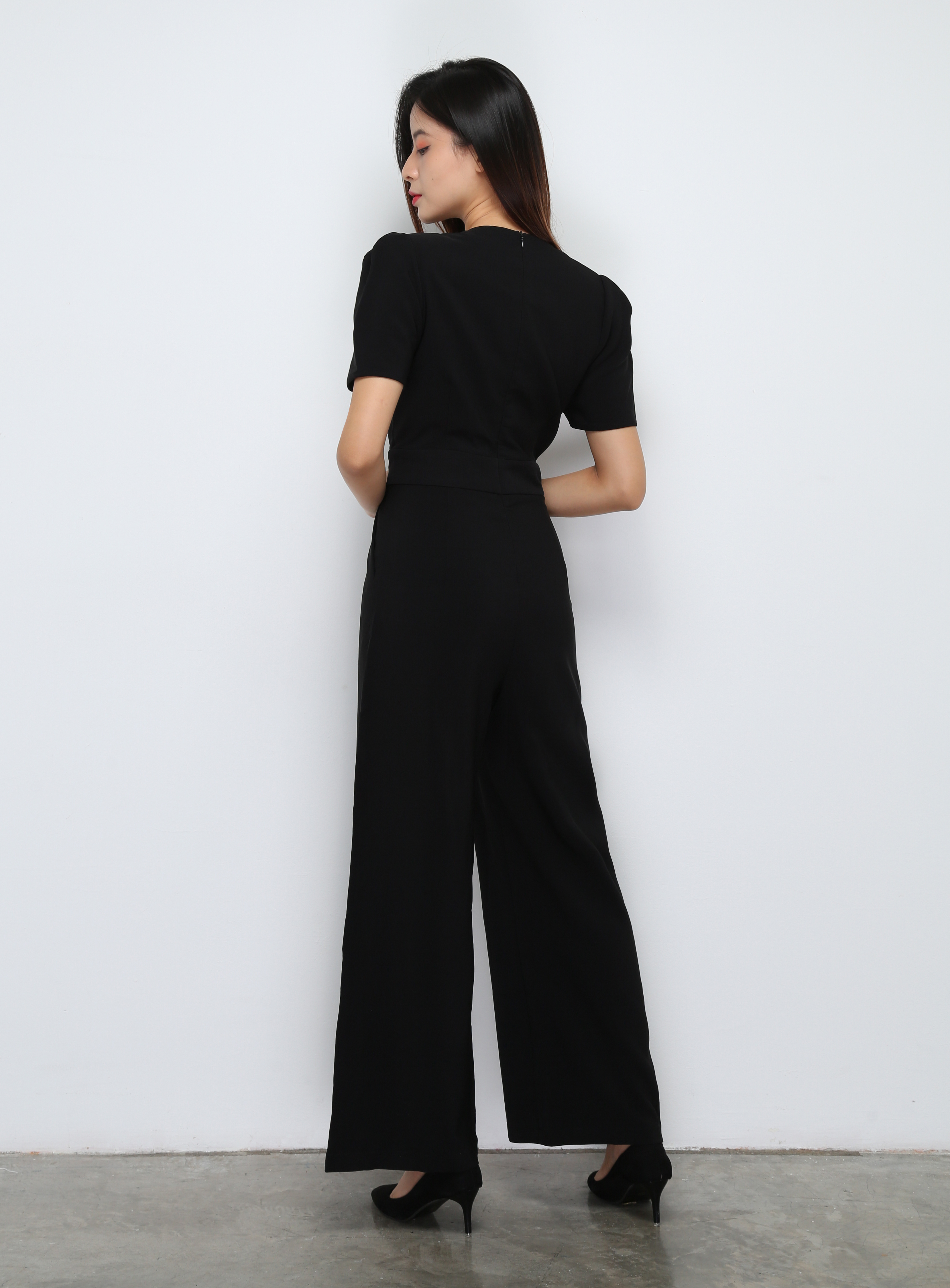 Front Wrap Jumpsuit 29703