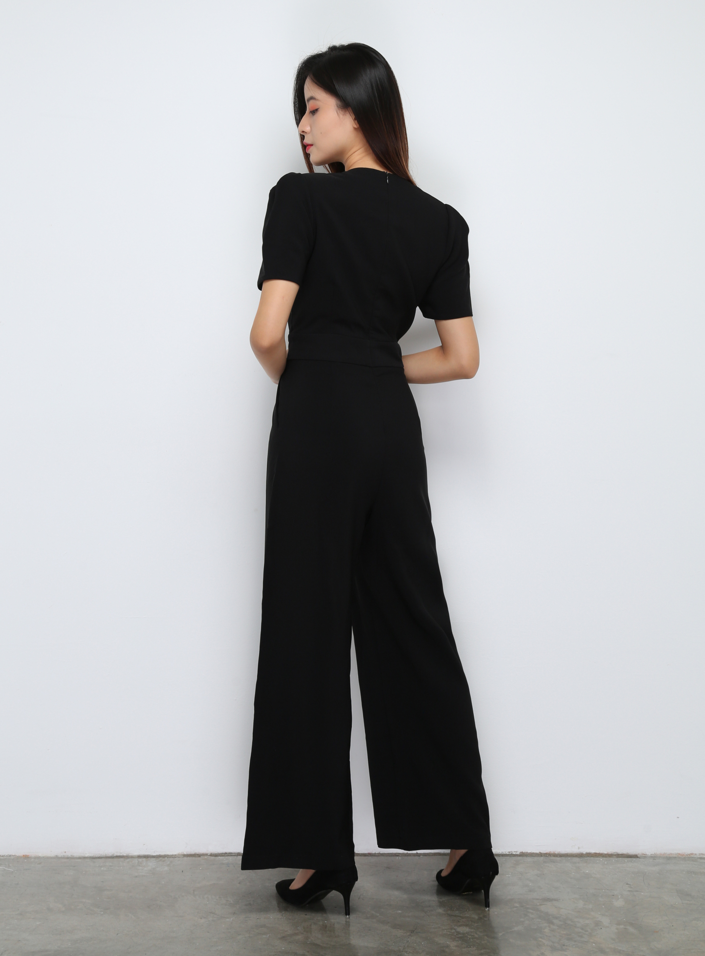 Front Wrap Jumpsuit 29703