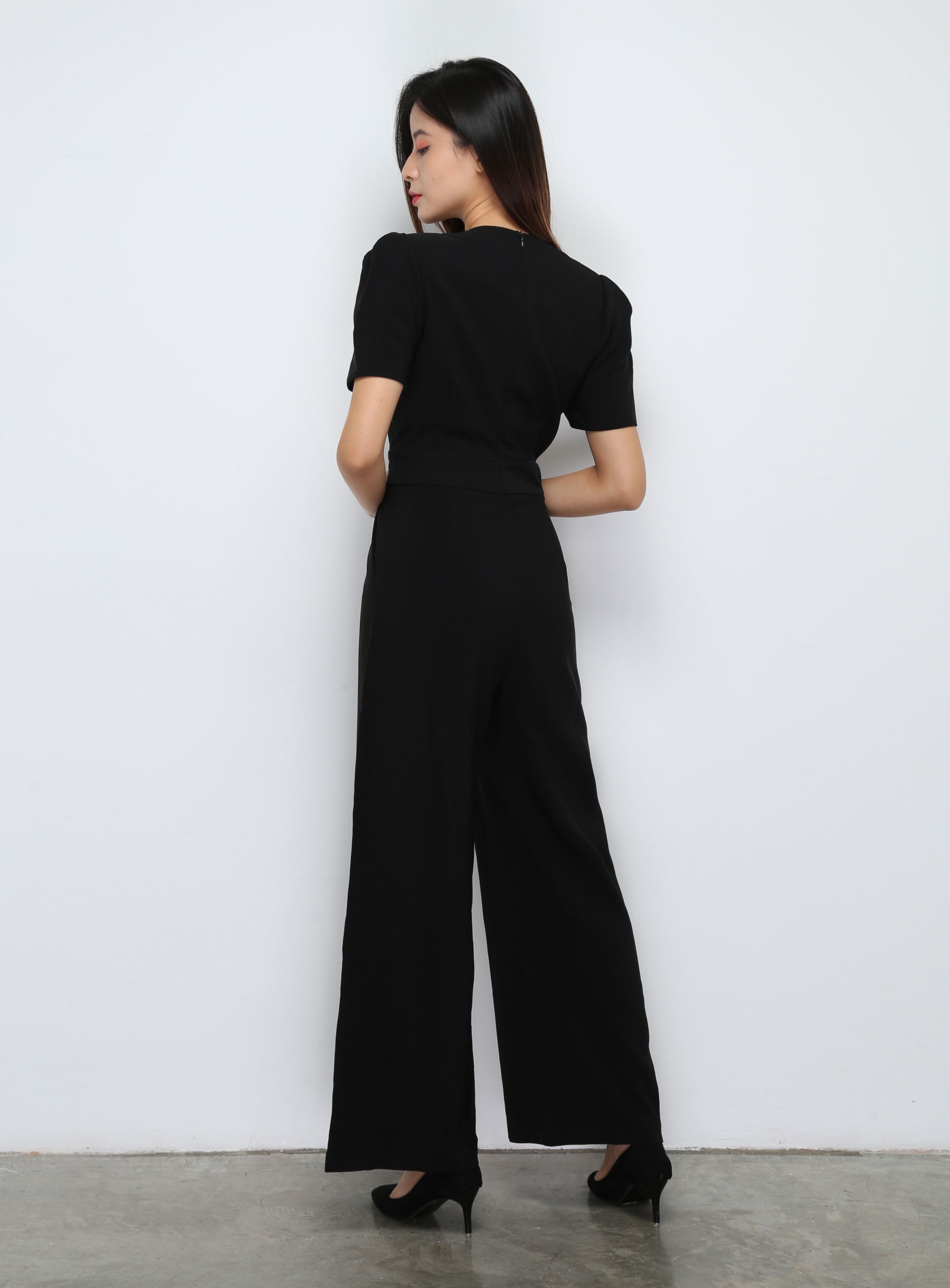 Front Wrap Jumpsuit 29703