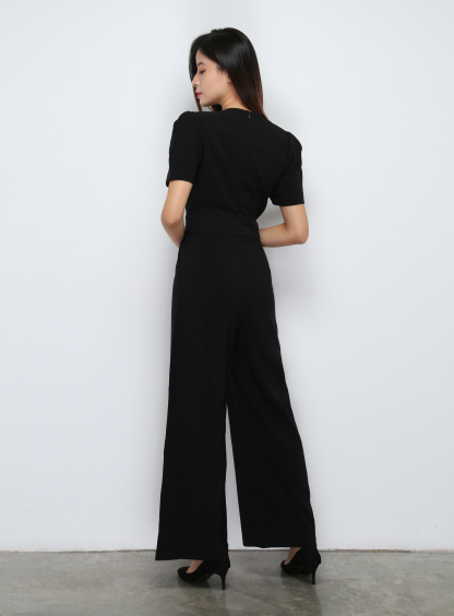 Front Wrap Jumpsuit 29703