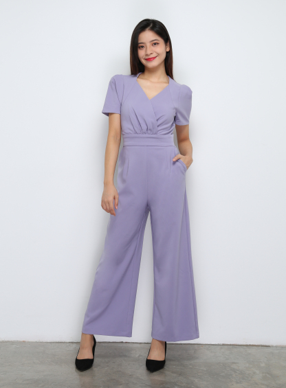 Front Wrap Jumpsuit 29703