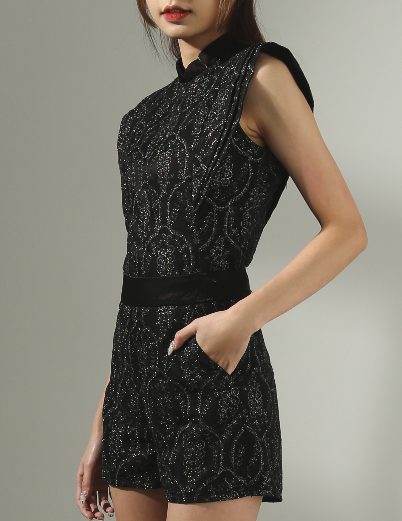 [PREORDER] Sleeveless Top With Short Pants Set AC716