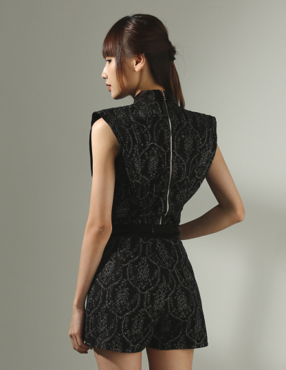 [PREORDER] Sleeveless Top With Short Pants Set AC716