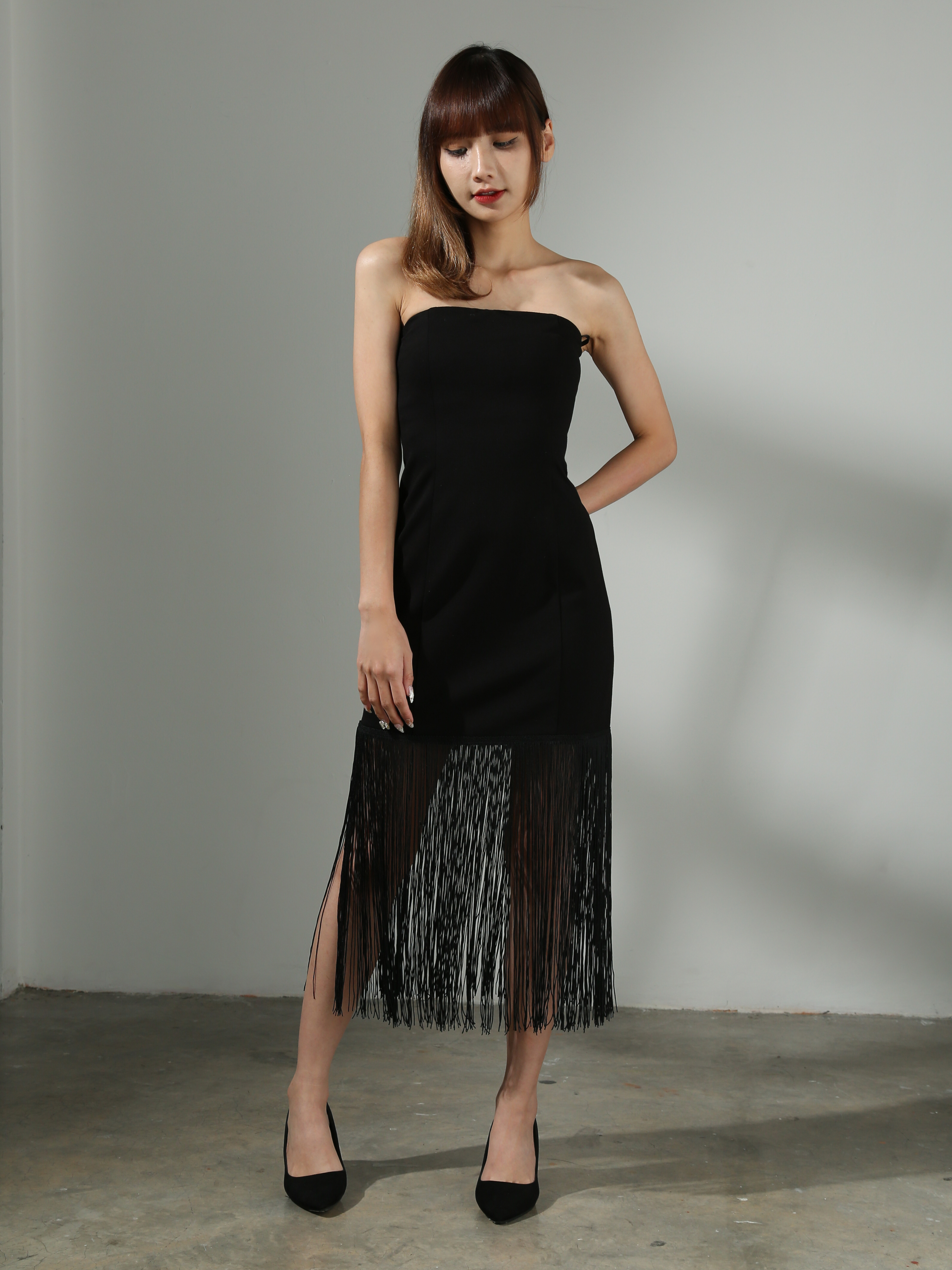 Tube With Tassel Dress AC420