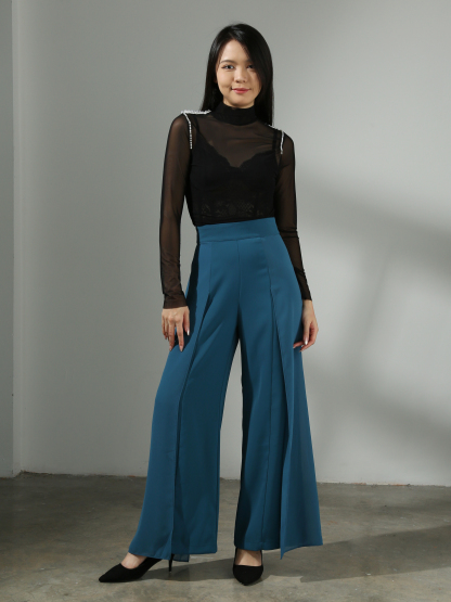 [PREORDER] Decorative With Pearl Net Top AC422